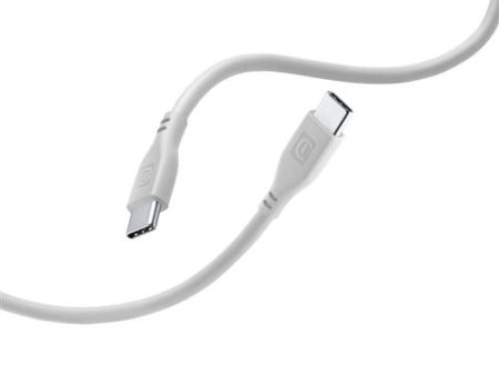 Cabo USB-C Cellular Line Soft 1.2m - Branco For Cheap