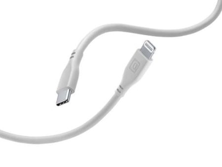 Cabo USB- C para Lightning Cellular Line 1.2m - Branco on Sale