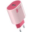 Carregador Cellularline Style Color ACHUSSBSMART12WP USB-A 12W Rosa Sale