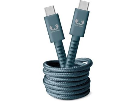 Cabo USB-C Fresh n  Rebel 2m - Azul Cheap