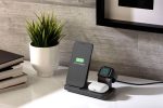 Carregador Wireless Qi Cellularline Trio Wireless Charger - Preto on Sale