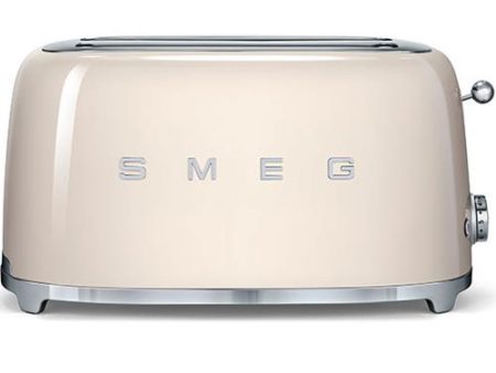 Torradeira 2 Fendas Smeg Anni  50 - Creme - TSF02CREU For Sale