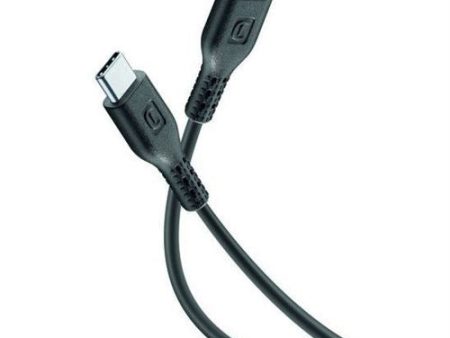 Cabo de Dados Cellularline USB-C   USB-C 1.2m Preto Supply