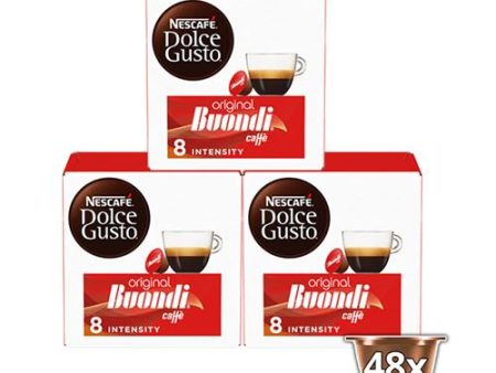 Cápsulas Café Dolce Gusto Buondi - Café Expresso | Intensidade 8 | 48 Cápsulas Hot on Sale