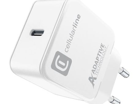 Carregador Cellularline ACHSMUSBC15WW USB-C 15W Branco Cheap