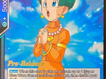 Bulma, Wife of the Prince (BT11-055) [Vermilion Bloodline Prerelease Promos] For Sale