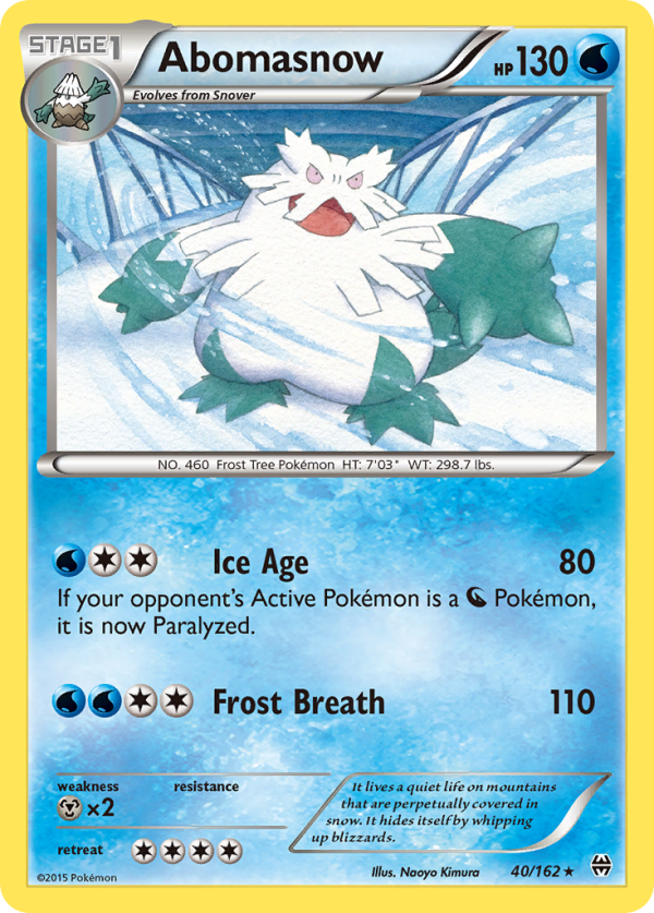 Abomasnow (40 162) [XY: BREAKthrough] Online Sale