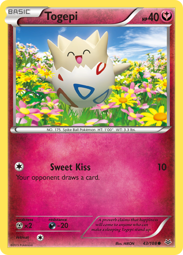 Togepi (43 108) [XY: Roaring Skies] on Sale