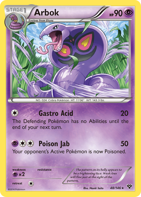 Arbok (48 146) [XY: Base Set] For Discount