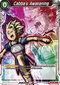 Cabba s Awakening (Event Pack 05) (BT1-027) [Promotion Cards] Online Sale