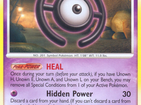 Unown H (29 106) [Diamond & Pearl: Great Encounters] Discount