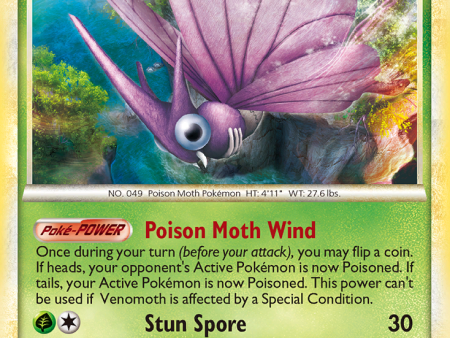 Venomoth (11 102) [HeartGold & SoulSilver: Triumphant] Online