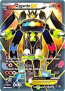 Zygarde EX (54a 124) (Alternate Art Promo) [XY: Fates Collide] Online Hot Sale