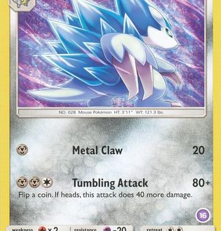 Alolan Sandslash (SM127) (Deck Exclusive #16) [Sun & Moon: Trainer Kit - Alolan Sandslash] on Sale