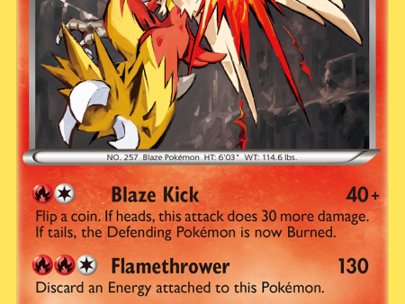 Blaziken (17 108) [Black & White: Dark Explorers] Hot on Sale