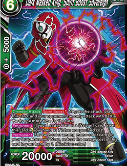 Dark Masked King, Spirit Boost Sovereign (P-321) [Tournament Promotion Cards] For Discount