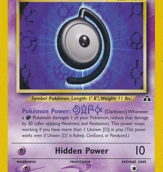 Unown [D] (47 75) [Neo Discovery Unlimited] on Sale