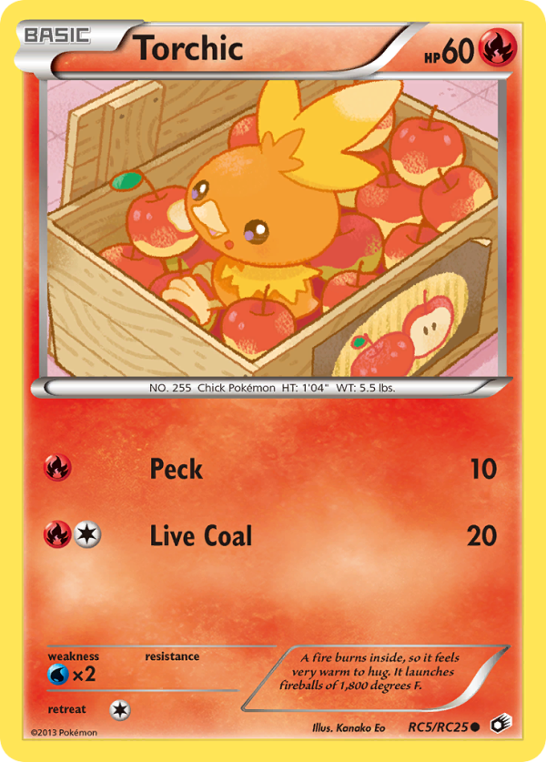 Torchic (RC5 RC25) [Black & White: Legendary Treasures] Hot on Sale