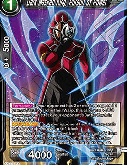 Dark Masked King, Pursuit of Power (Common) [BT13-147] For Discount