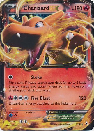 Charizard EX (11 106) (Jumbo Card) [XY: Flashfire] For Cheap