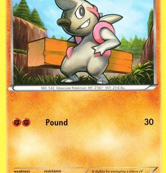 Timburr (11 30) [Black & White: Trainer Kit - Excadrill] Sale