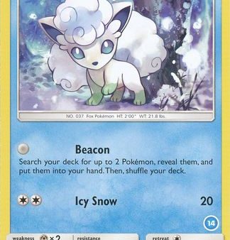 Alolan Vulpix (21 145) (Deck Exclusive #14) [Sun & Moon: Trainer Kit - Alolan Ninetales] on Sale