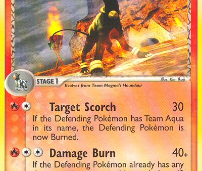 Team Magma s Houndoom (34 95) [EX: Team Magma vs Team Aqua] For Cheap