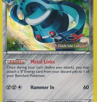 Bronzong (XY21) (Staff) [XY: Black Star Promos] Online now