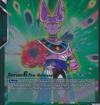 Godstrike Beerus [BT6-057_PR] Sale