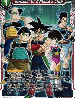 Invasion of Bardock s Crew (Rare) [BT13-027] Hot on Sale