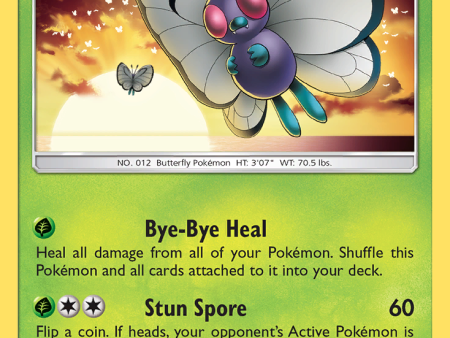 Butterfree (3 147) [Sun & Moon: Burning Shadows] For Sale