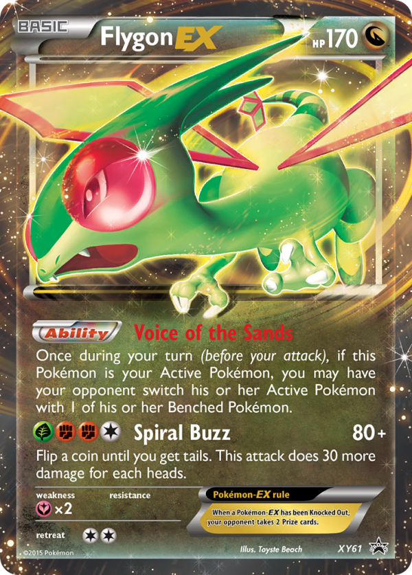 Flygon EX (XY61) [XY: Black Star Promos] Cheap