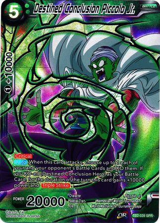 Destined Conclusion Piccolo Jr. (SPR) [TB2-039] Online now