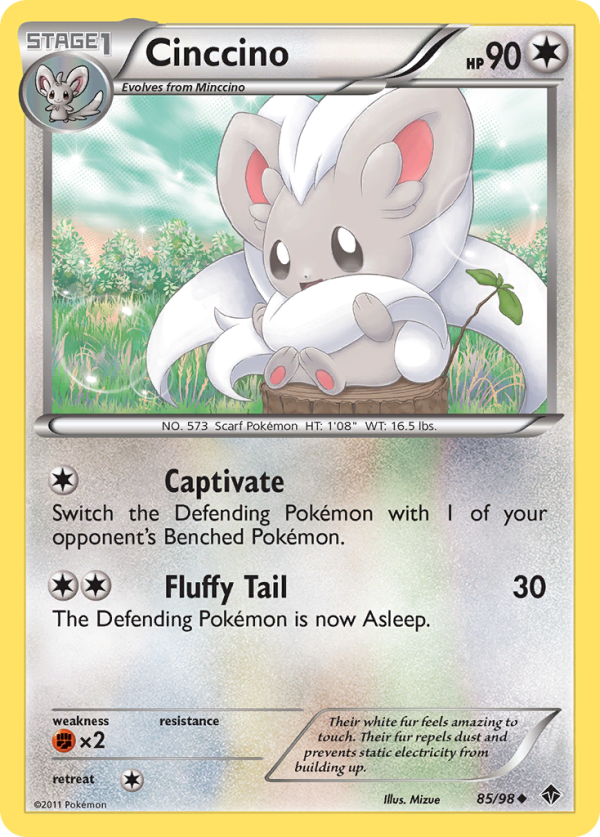 Cinccino (85 98) [Black & White: Emerging Powers] Cheap