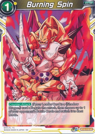 Burning Spin [BT12-119] For Cheap