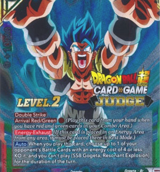 SSB Gogeta, Resonant Explosion (Level 2) (EX04-03) [Judge Promotion Cards] Cheap