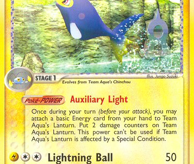 Team Aqua s Lanturn (28 95) [EX: Team Magma vs Team Aqua] Online Hot Sale