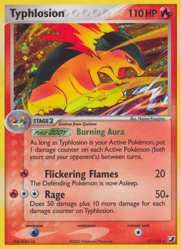 Typhlosion(17 115) (Theme Deck Exclusive) [EX: Unseen Forces] Online