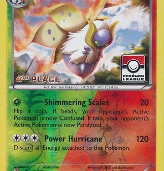 Volcarona (15 114) (League Promo 4th Place) [XY: Steam Siege] Sale