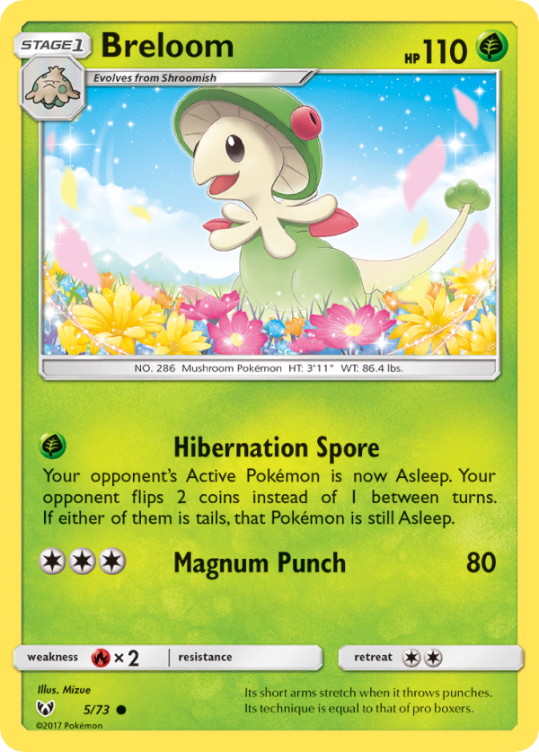 Breloom (5 73) [Sun & Moon: Shining Legends] Sale