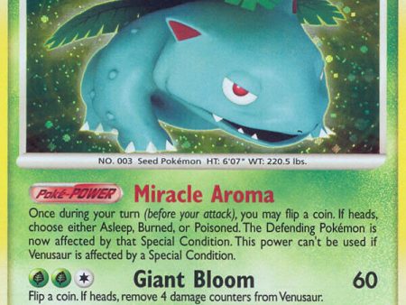 Venusaur (20 132) (Theme Deck Exclusive) [Diamond & Pearl: Secret Wonders] Hot on Sale