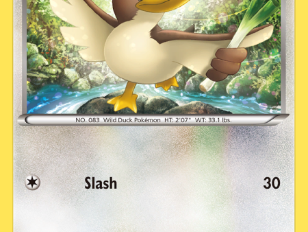 Farfetch d (25 39) [XY: Kalos Starter Set] Supply