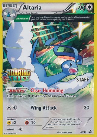 Altaria (XY46) (Staff) [XY: Black Star Promos] Online Sale