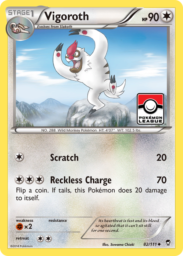 Vigoroth (82 111) [XY: Furious Fists] For Discount