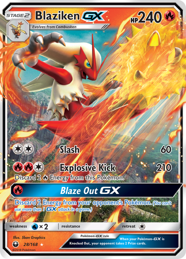 Blaziken GX (28 168) [Sun & Moon: Celestial Storm] For Cheap