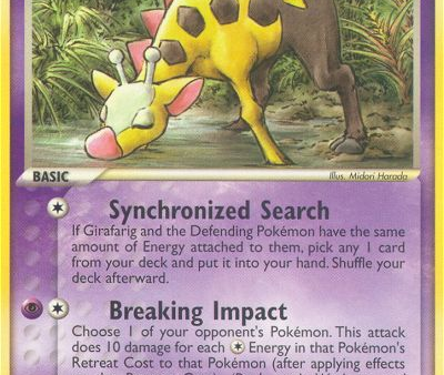 Girafarig (16 97) [EX: Dragon] Fashion