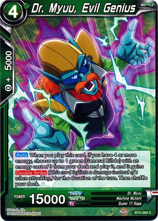 Dr. Myuu, Evil Genius (BT5-069) [Miraculous Revival] For Sale