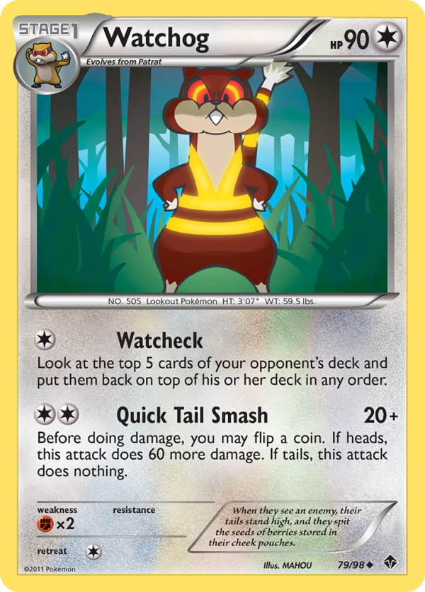 Watchog (79 98) [Black & White: Emerging Powers] Sale