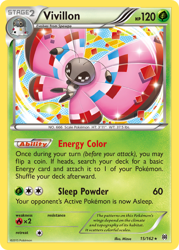 Vivillon (15 162) [XY: BREAKthrough] For Cheap