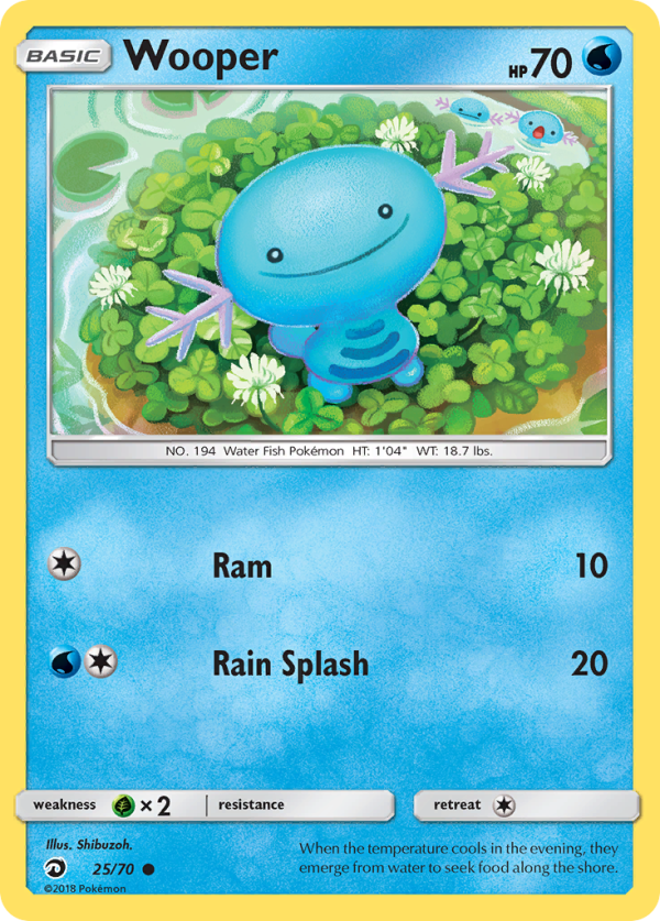 Wooper (25 70) [Sun & Moon: Dragon Majesty] Sale